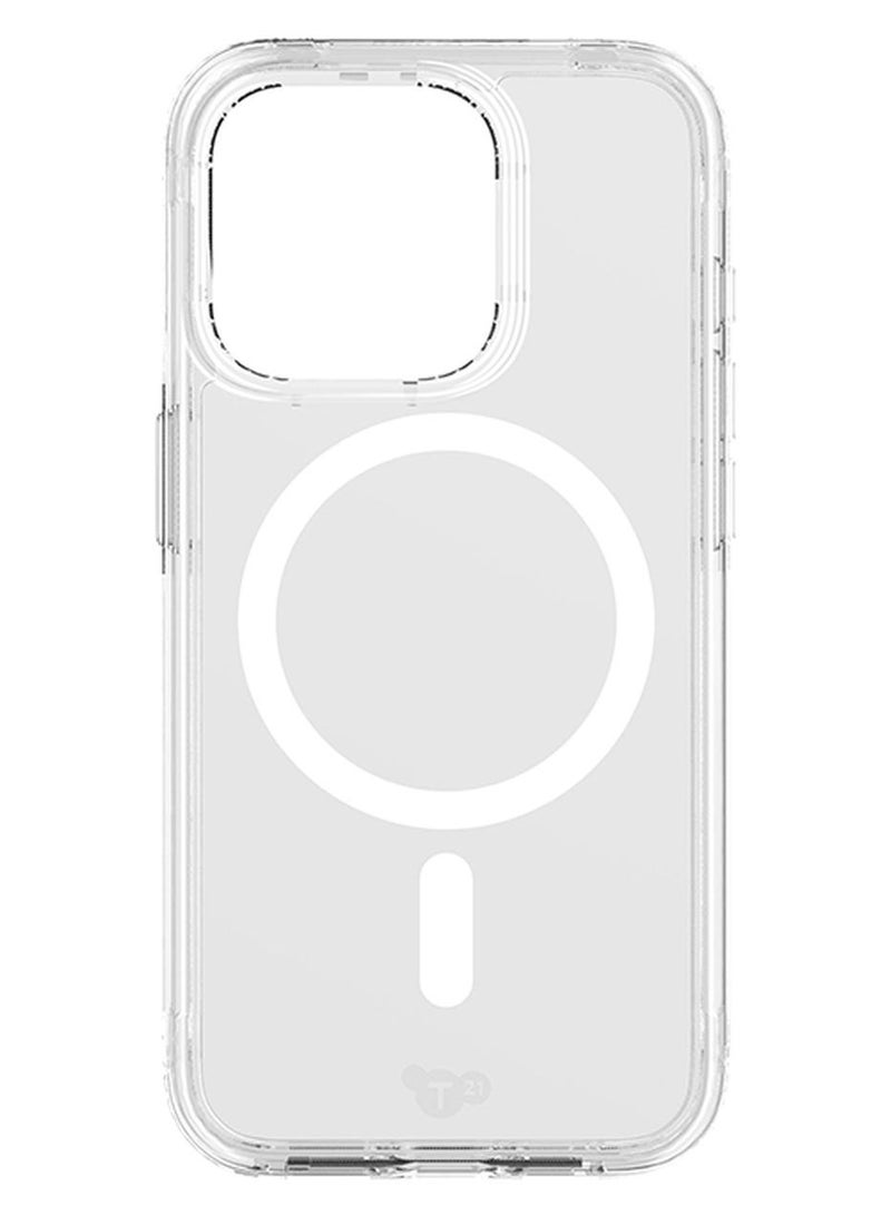 تيك 21 حافظة لهاتف iPhone 15 Pro EvoClear مع MagSafe لهاتف Alresford