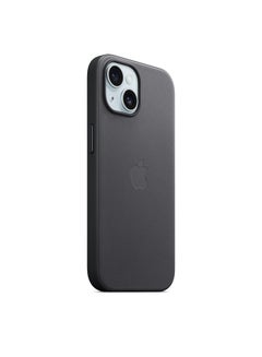 Apple iPhone 15 FineWoven Case with MagSafe - Black  - Image 2