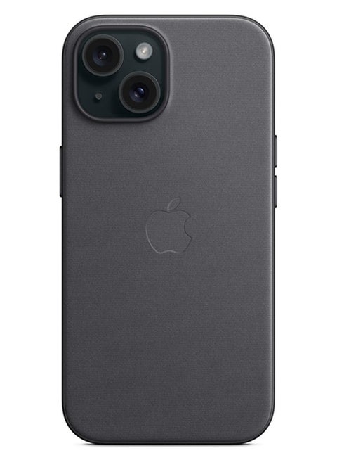 iPhone 15 FineWoven Case with MagSafe - Black