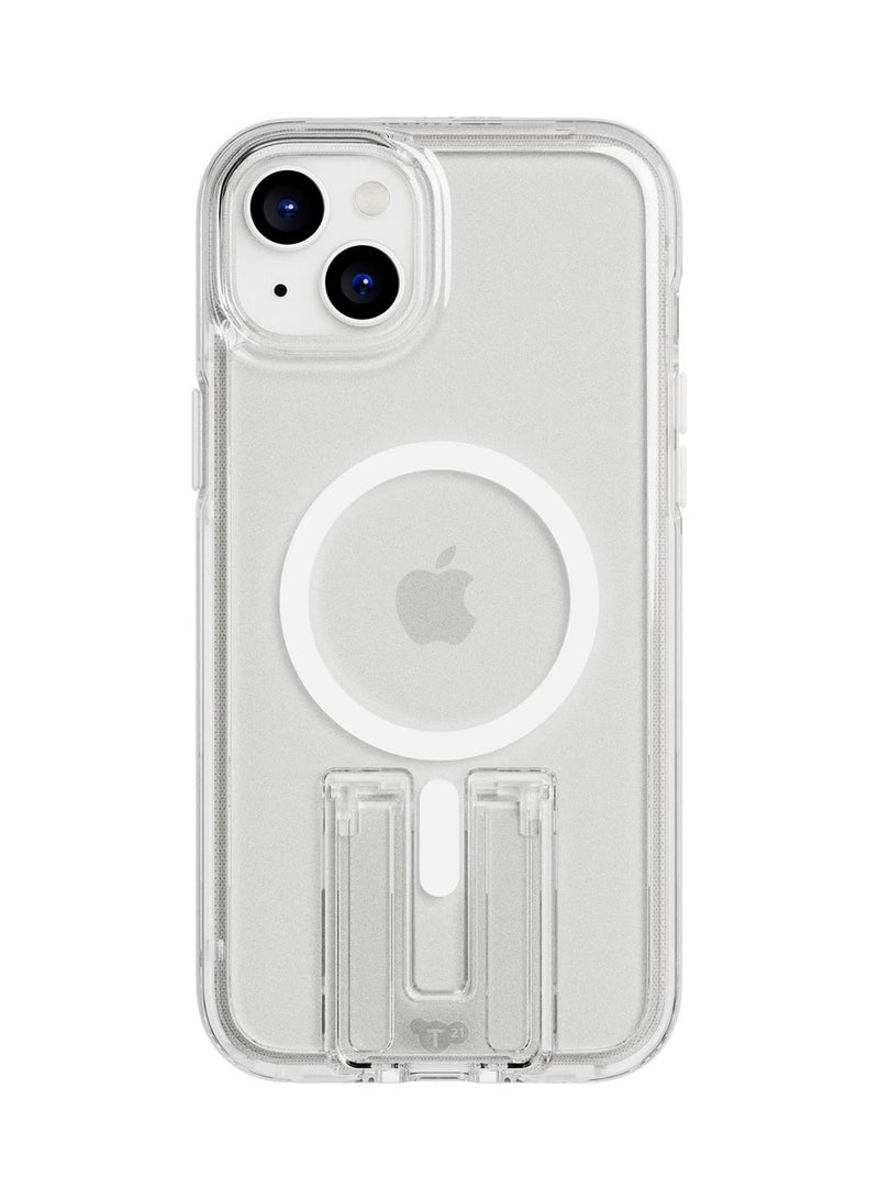 tech21 Case For iPhone 15 Plus EvoCrystal Kick W/MagSafe For Amersham White  - Image 2