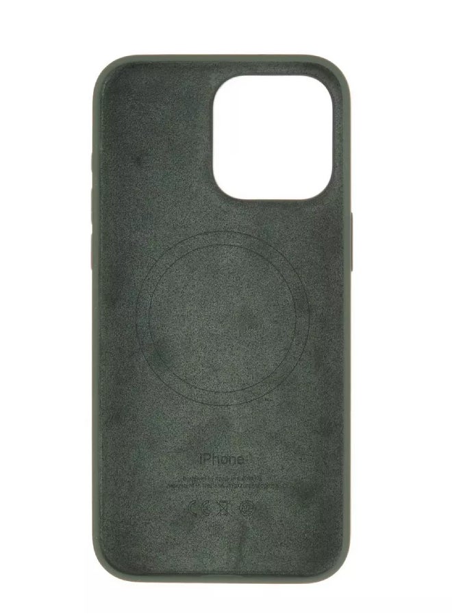 ابل  غطاء سيليكون لهاتف iPhone 15 Pro Max مع MagSafe - - Image 3