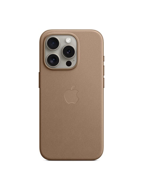 iPhone 15 Pro FineWoven Case with MagSafe - Taupe