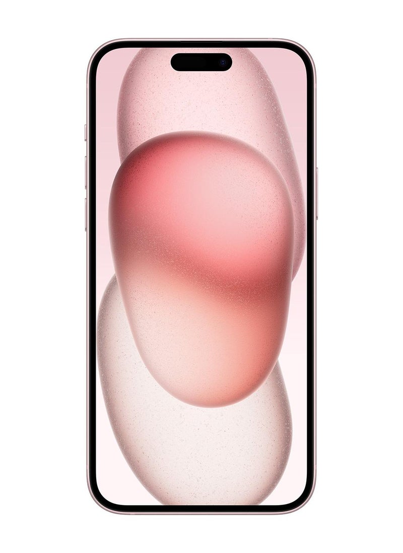 Apple iPhone 15 Plus 128GB Pink 5G With FaceTime - Middle East Version - Image 2