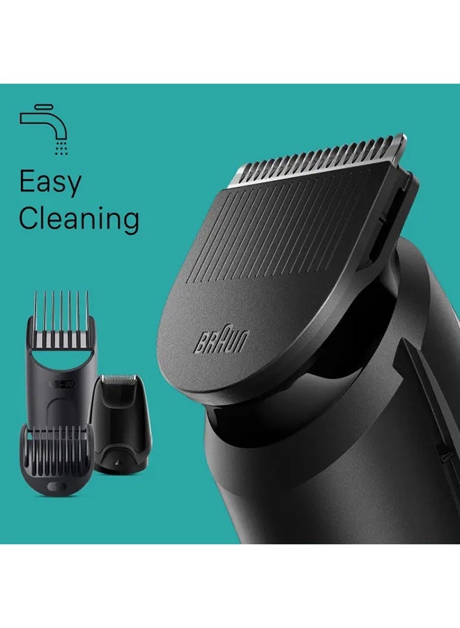 BRAUN - 6-In-1 Style Kit 3 Mgk3410 Beard, Hair With 50Min Runtime Black - Image 1