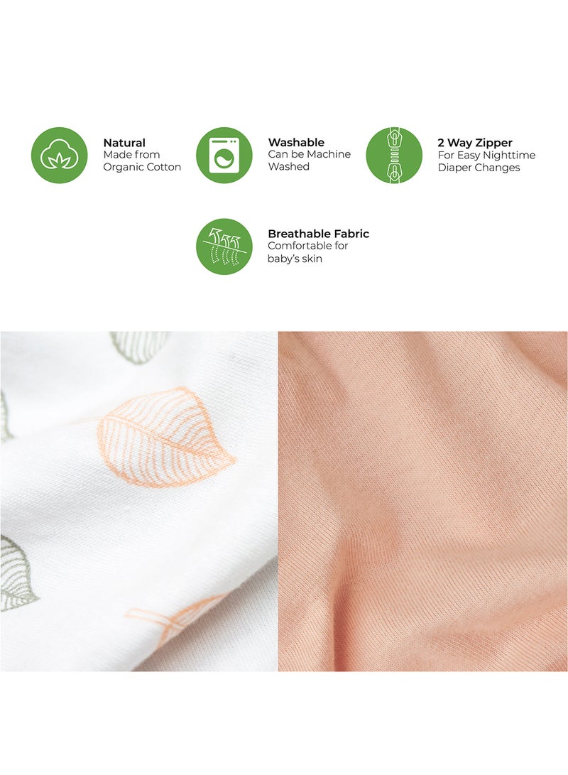Moon Sleep Gowns Pack Of 2 Full Sleeves Foldover Cuffs With Elastic Bottom Hem - Image 3
