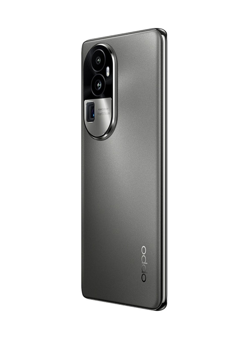 OPPO - Reno 10 Pro Plus Dual SIM Silvery Grey 12GB RAM 256GB 5G With Earbuds - Middle East Version - Image 1