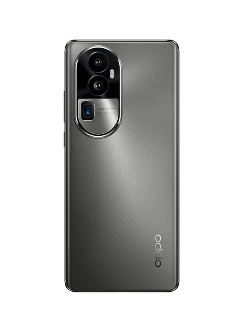 OPPO - Reno 10 Pro Plus Dual SIM Silvery Grey 12GB RAM 256GB 5G With Earbuds - Middle East Version - Image 1