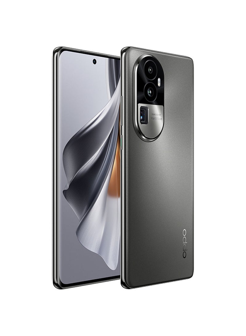 OPPO - Reno 10 Pro Plus Dual SIM Silvery Grey 12GB RAM 256GB 5G With Earbuds - Middle East Version - Image 1