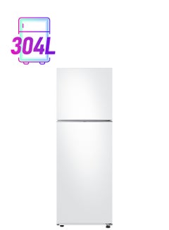 Samsung Top Mount Freezer Refrigerator With SpaceMax RT31CG5004WW Snow White  - Image 1