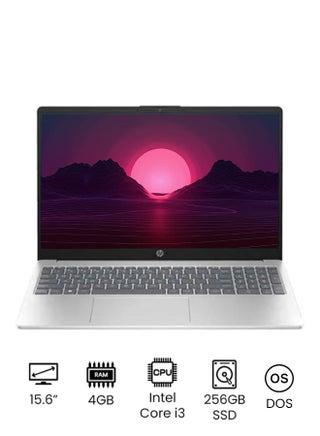 250 G10 Laptop With 15.6-inch Full HD Display, Core i3-1315U Processor/4GB RAM/256GB SSD/DOS(Without Windows)/Intel UHD Graphics/ English/Arabic Natural Silver - pnsku/N53432437A/45/_/1699199368/7ba188be-6fbb-419d-9769-7f90779418fe