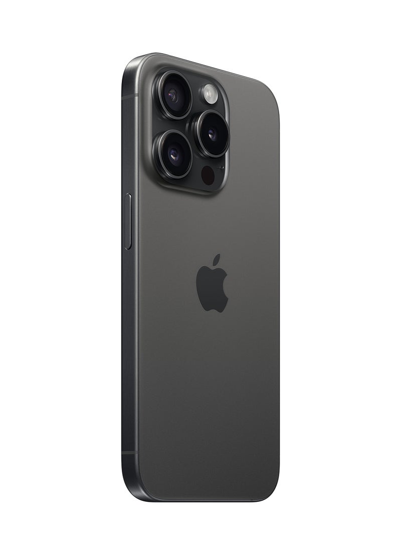 Apple - iPhone 15 Pro 256GB Black Titanium 5G With FaceTime - Middle East Version - Image 1