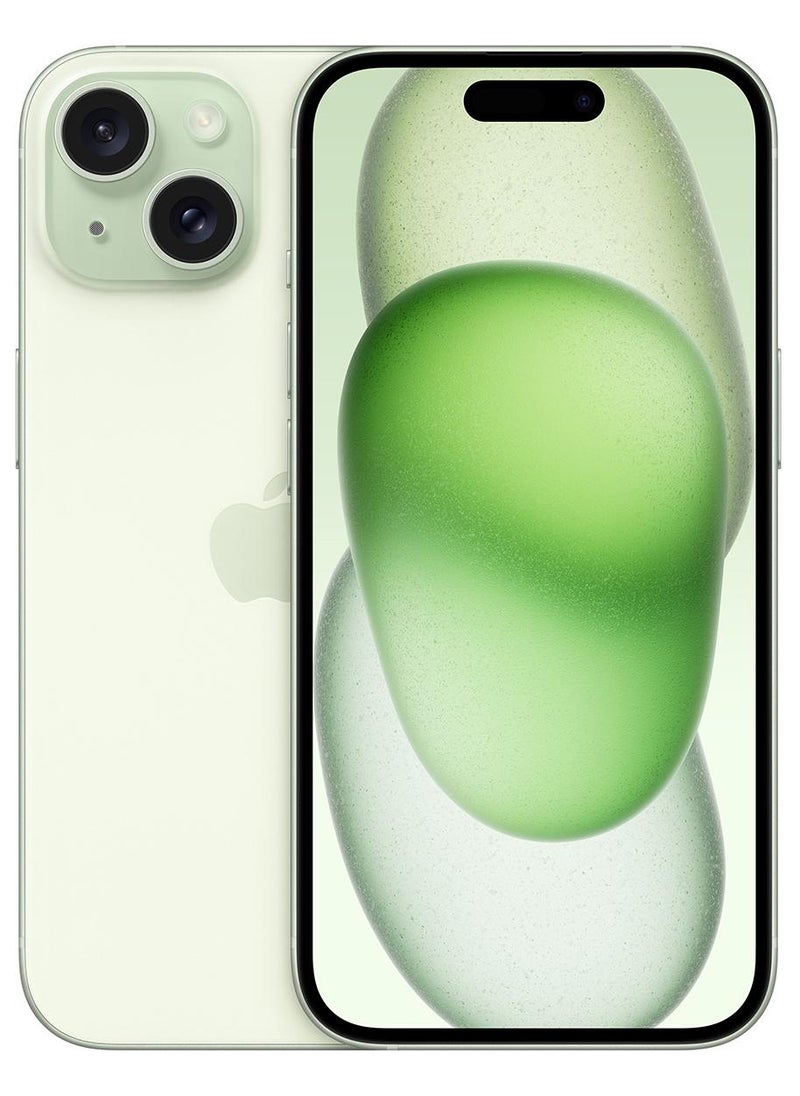 Apple iPhone 15 512GB Green 5G With FaceTime - Middle East Version - Image 1