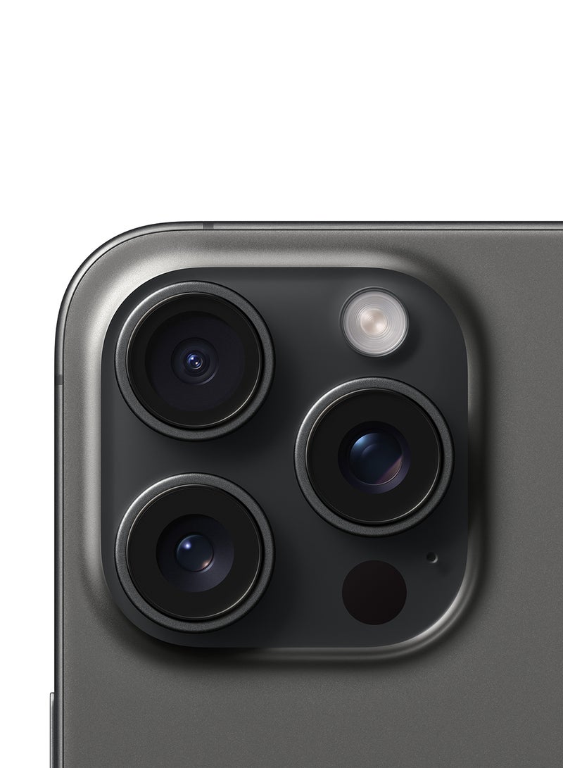 Apple iPhone 15 Pro Max 256GB Black Titanium 5G With FaceTime - Middle East Version - Image 5