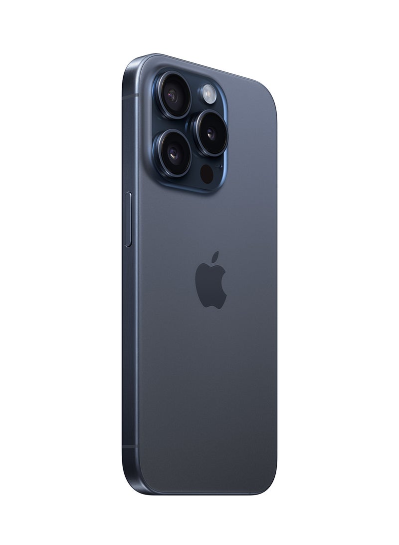 Apple - iPhone 15 Pro 128GB Blue Titanium 5G With FaceTime - International Version - Image 1