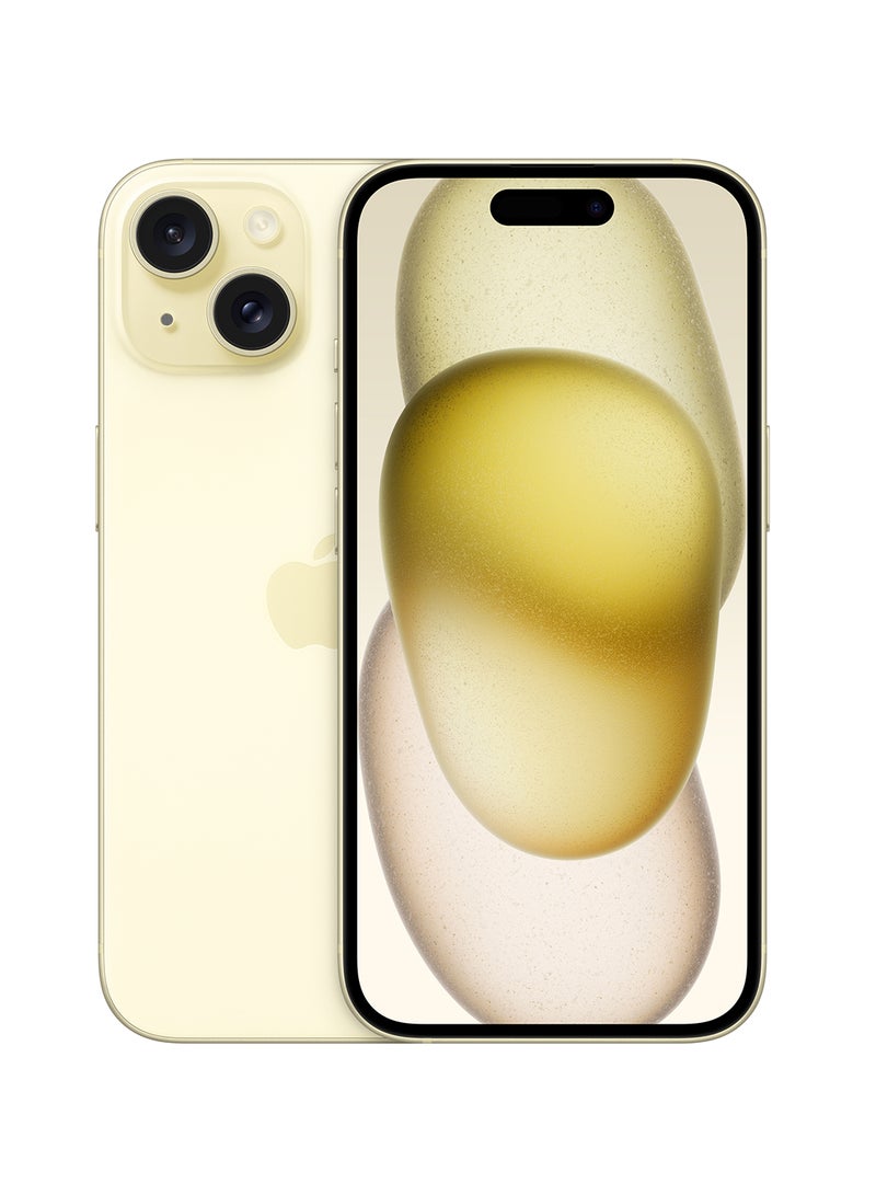 Apple - iPhone 15 256GB Yellow 5G With FaceTime - International Version - Image 1