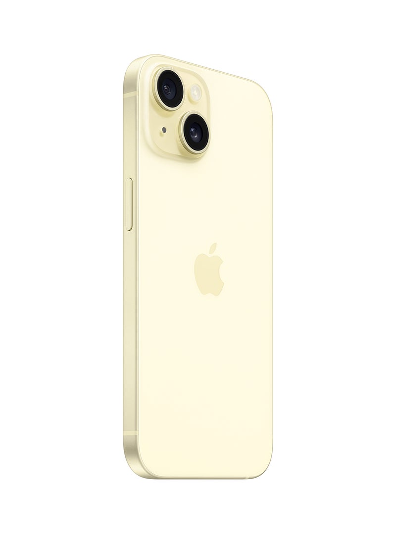 Apple - iPhone 15 256GB Yellow 5G With FaceTime - International Version - Image 1