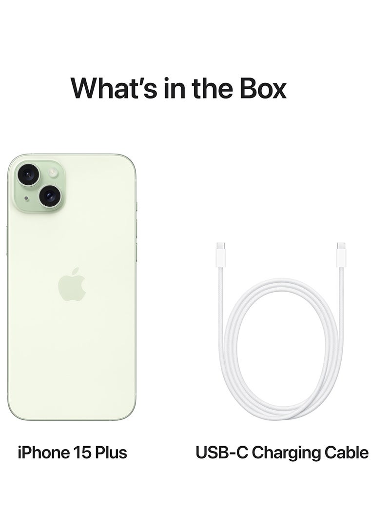 Apple - iPhone 15 Plus 128GB Green 5G With FaceTime - Middle East Version - Image 1