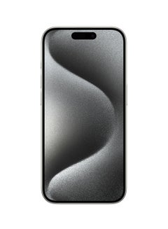 Apple iPhone 15 Pro 256GB White Titanium 5G With FaceTime - Middle East Version  - Image 2