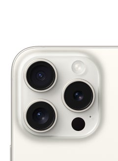 Apple iPhone 15 Pro 256GB White Titanium 5G With FaceTime - Middle East Version  - Image 5