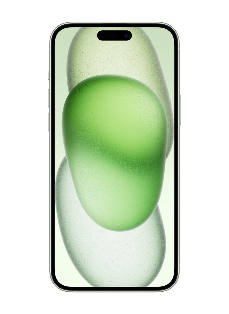 ابل  آيفون 15 بلس، سعة 128 جيجابايت، أخضر، 5G مع تطبيق FaceTime - إصدار عالمي - Image 2