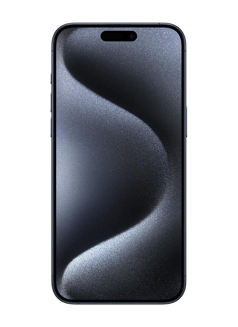 Apple iPhone 15 Pro Max 256GB Blue Titanium 5G With FaceTime - Middle East Version - Image 2