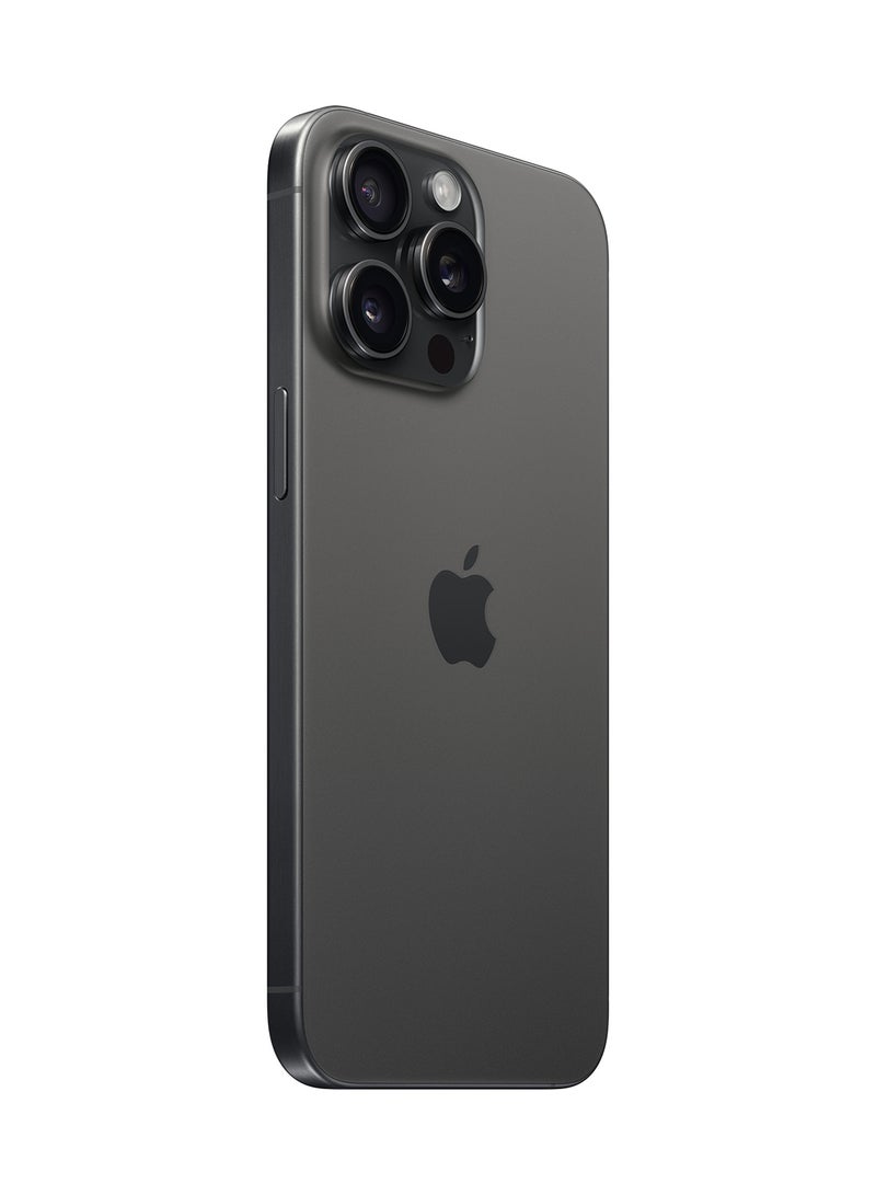 Apple - iPhone 15 Pro Max Physical Dual Sim 1TB Black Titanium 5G Without FaceTime - Image 1