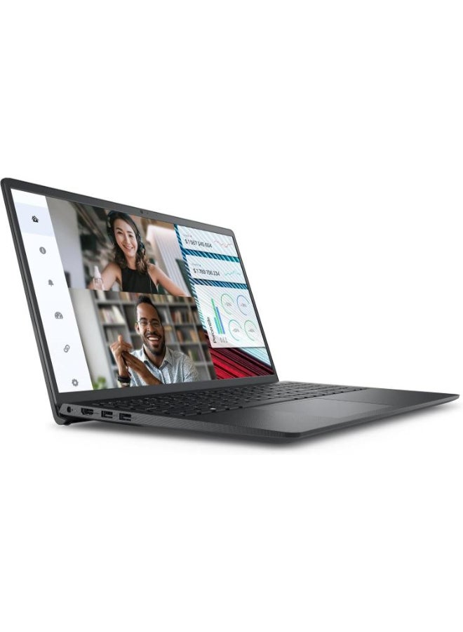 DELL Vostro 3520 Laptop With 15.6-inch Full HD Display, Intel Core i7-1255U Processor/8GB RAM/512GB SSD/Ubuntu/Intel Iris XE Graphics/ English/Arabic Black  - Image 2