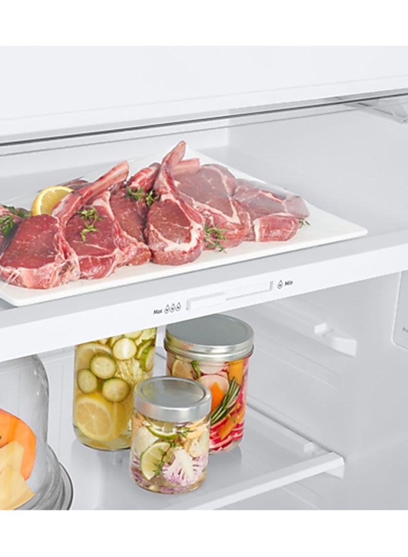 Samsung - 411L Net Capacity Top Mount Freezer Refrigerator with Digital Inverter and Optimal Fresh+ And SpaceMax Technology, 411 L RT42CG6424S9AE Inox - Image 1