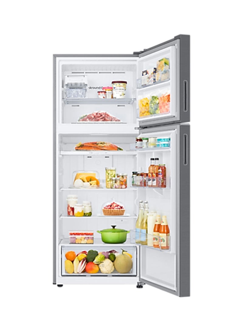 Samsung - 411L Net Capacity Top Mount Freezer Refrigerator with Digital Inverter and Optimal Fresh+ And SpaceMax Technology, 411 L RT42CG6424S9AE Inox - Image 1