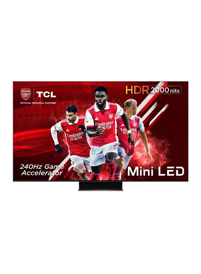 TCL - 55-Inch Mini LED Google TV 55C845 Black - Image 1