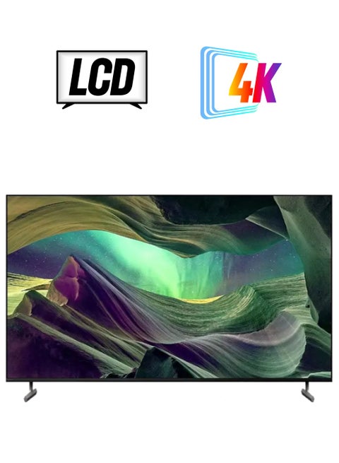 65 inch LED TV 4K HDR Google TV KD-65X85L Black And Native 120HZ Refresh Rate KD-65X85L Black