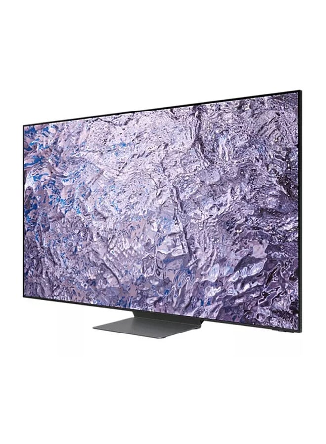 Samsung - 85 Inch QNED TV 4K HDR Smart TV QA85QN800CUXSA Black Titan And Native 120HZ Refresh Rate QA85QN800CUXSA Black Titan - Image 1