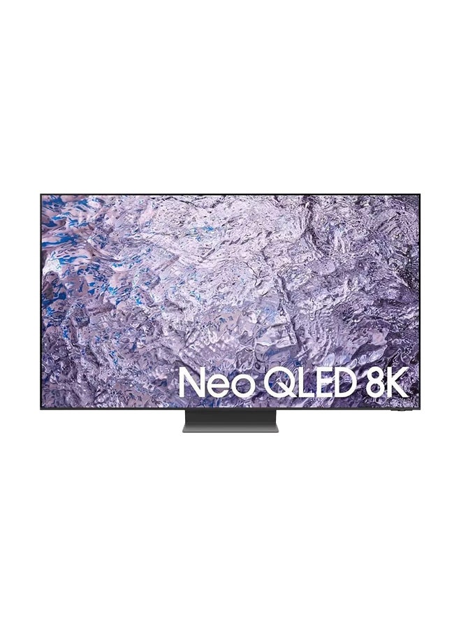 Samsung - 85 Inch QNED TV 4K HDR Smart TV QA85QN800CUXSA Black Titan And Native 120HZ Refresh Rate QA85QN800CUXSA Black Titan - Image 1