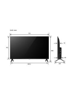 TCL 32-Inch LED Google TV 32S5400 Black  - Image 2