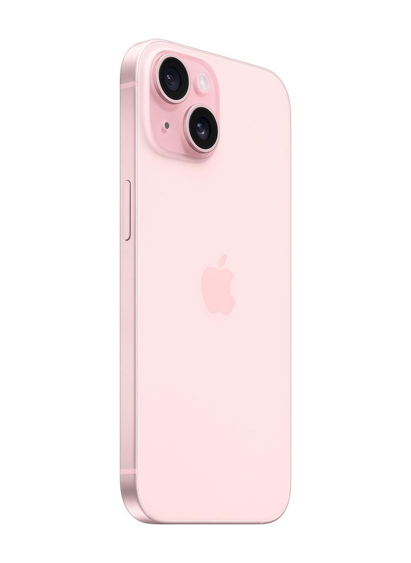 Apple iPhone 15 128GB Pink 5G With FaceTime - Middle East Version - Image 3
