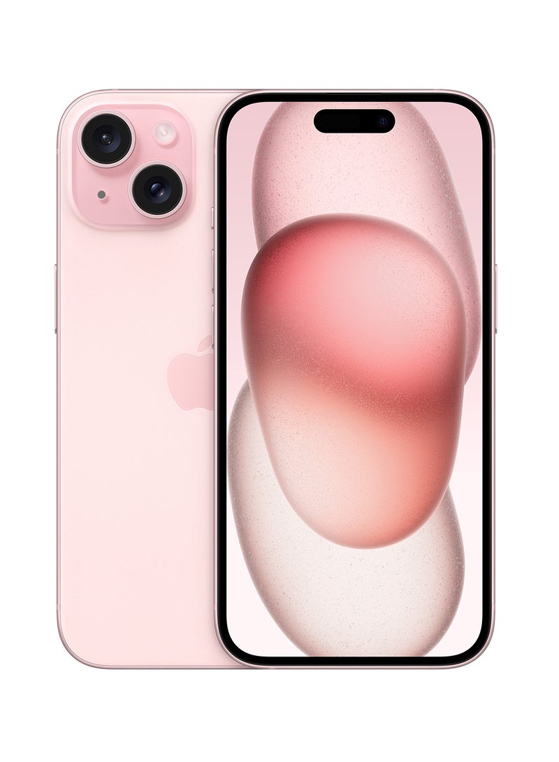 Apple iPhone 15 128GB Pink 5G With FaceTime - Middle East Version - Image 1