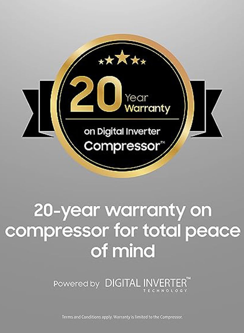 Samsung Top Mount Freezer Refrigerator With Bespoke Design And SpaceMax RT47CB663612AE Clean White - Image 2