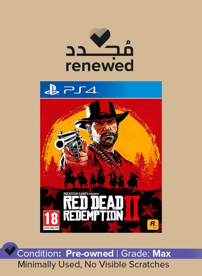 روك ستار جيمز مجدد - ريد ديد ريدمبشن 2 - مغامرة - بلاي ستيشن 4 (PS4) - Image 1