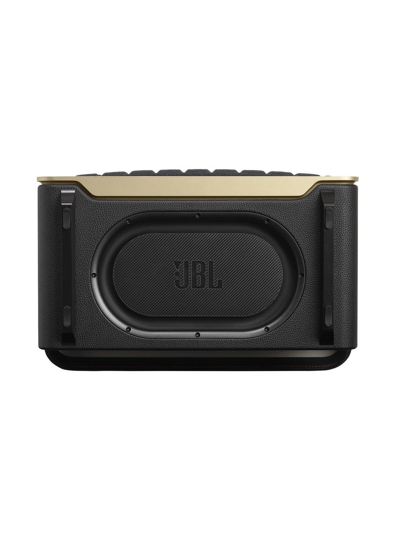 JBL - Authentics 300 Smart Home Speaker With Wi-Fi, Bluetooth, Voice Assistants And Retro Design Black - Image 1