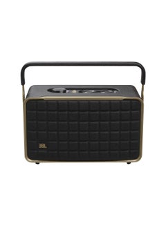 Authentics 300 Smart Home Speaker With Wi-Fi, Bluetooth, Voice Assistants And Retro Design Black