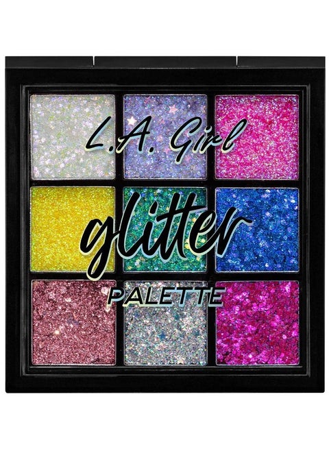 New Glitter Eyeshadow Palette - 9 Colors Multicolour
