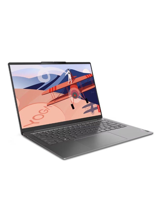 Yoga Slim 6 14IAP8 (Upgraded Version) Laptop With 14-inch Display, Core i7-1260P Processor/16GGB RAM/512GB SSD/Windows 11 Home/Intel Iris Xe Graphics English/Arabic Storm Grey