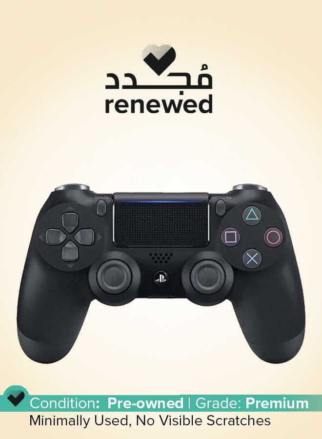 Sony Renewed - Sony PlayStation 4 DUALSHOCK 4 Wireless Controller, Black  - Image 1