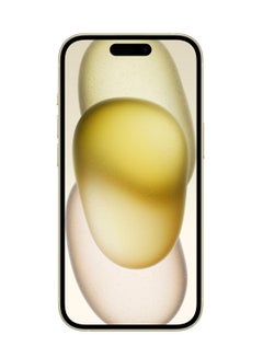 Apple iPhone 15 128GB Yellow 5G With FaceTime - International Version  - Image 2