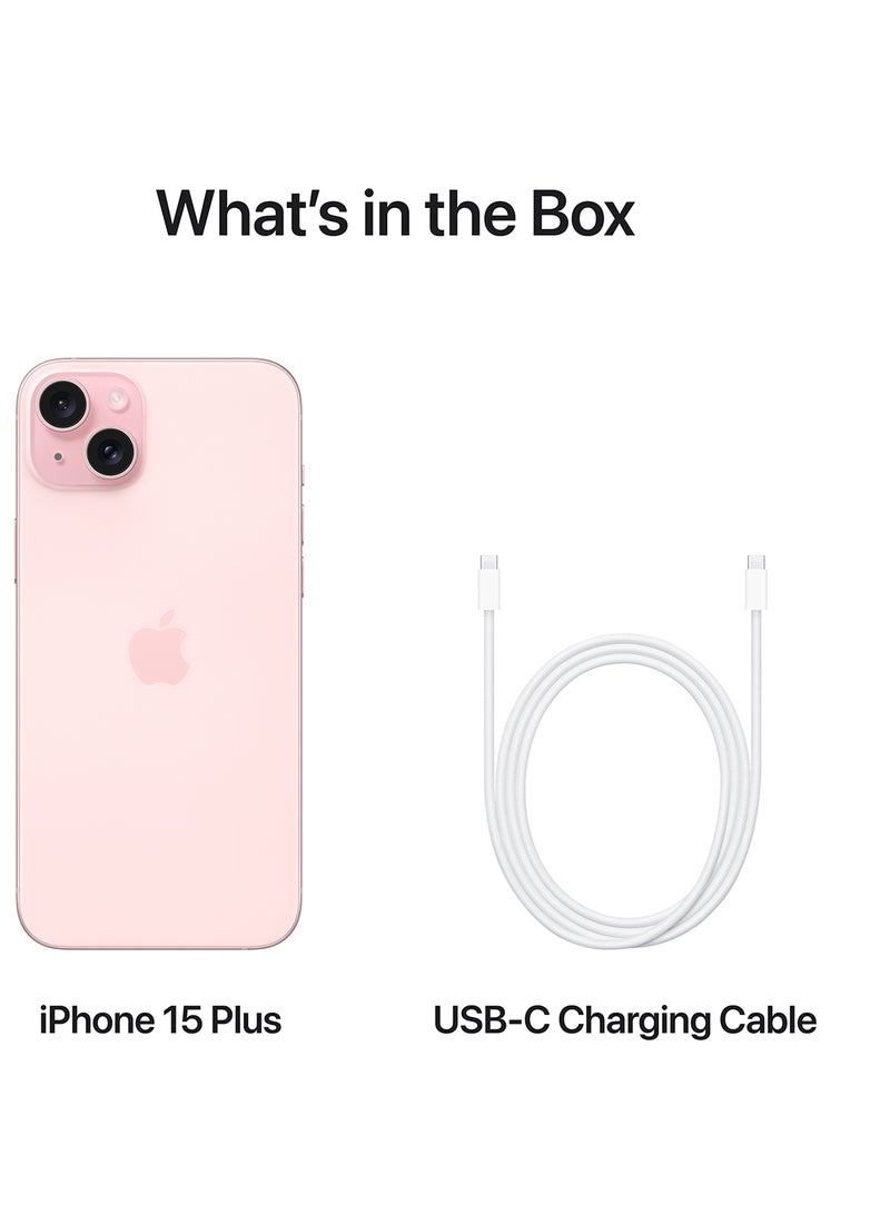 Apple - iPhone 15 Plus 128GB Pink 5G With FaceTime - International Version - Image 1