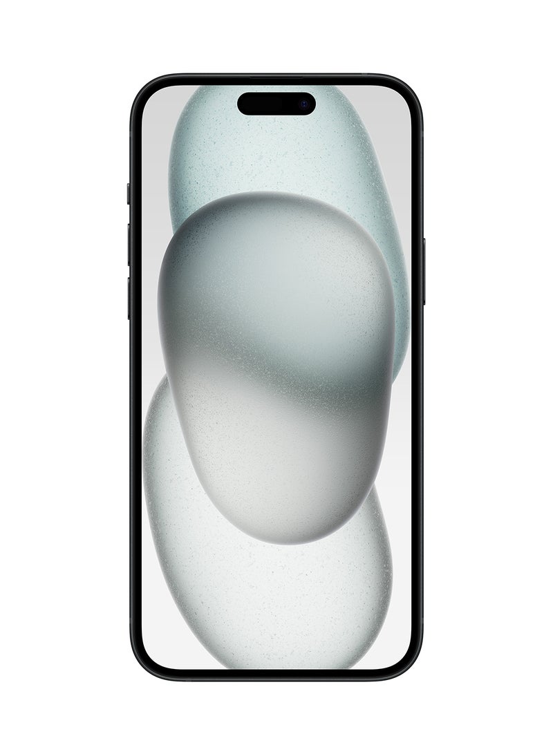 ابل  آيفون 15 بلس بسعة 256 جيجابايت باللون الأسود، يدعم تقنية 5G مع تطبيق FaceTime - إصدار عالمي - Image 2