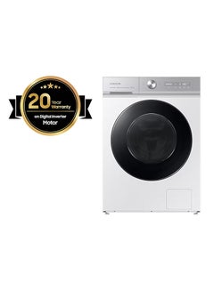 Samsung Front Load Washer With AI Ecobubble, Wash Plus Bespoke Design 11 kg WW11BB904DGHGU-R White  - Image 1