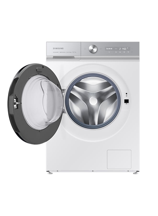 Samsung Front Load Washer With AI Ecobubble, Wash Plus Bespoke Design 11 kg WW11BB904DGHGU-R White - Image 5