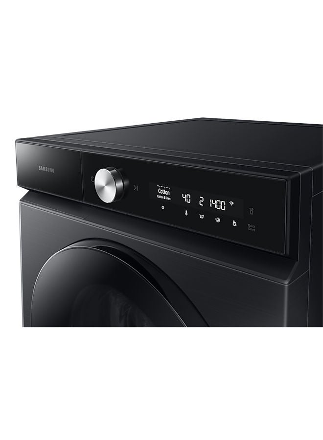 Samsung - 11.5/8 Kg Front Load Washer Dryer Combo With Digital Inverter Technology, AI Ecobubble And AI Wash WD11BB944DGBGU-R Black - Image 1