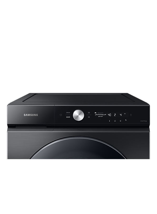 Samsung - Front Load Washer AI Ecobubble, Wash, Auto Dispense And Bespoke Design 20 kg WF20B9600KV/GU-R Black - Image 1
